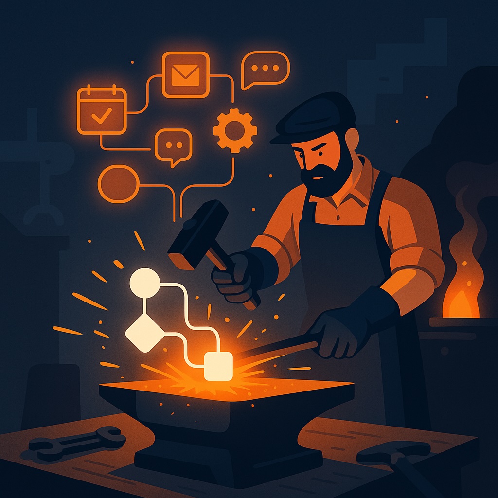 Flowsmiths forging automation flows
